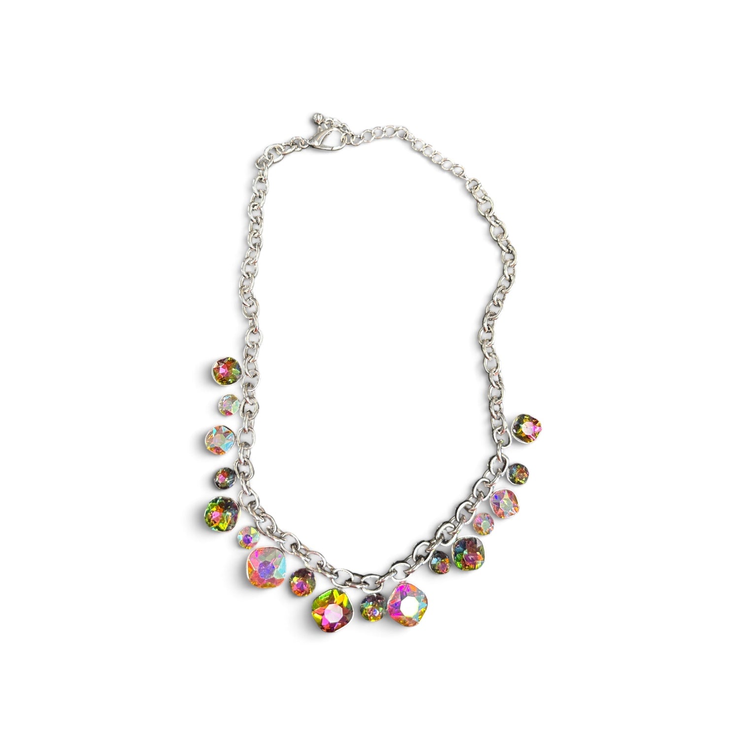 Alice Short Stone Drop Necklace