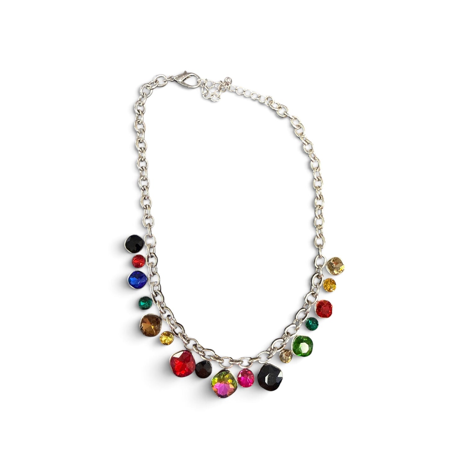Alice Short Stone Drop Necklace