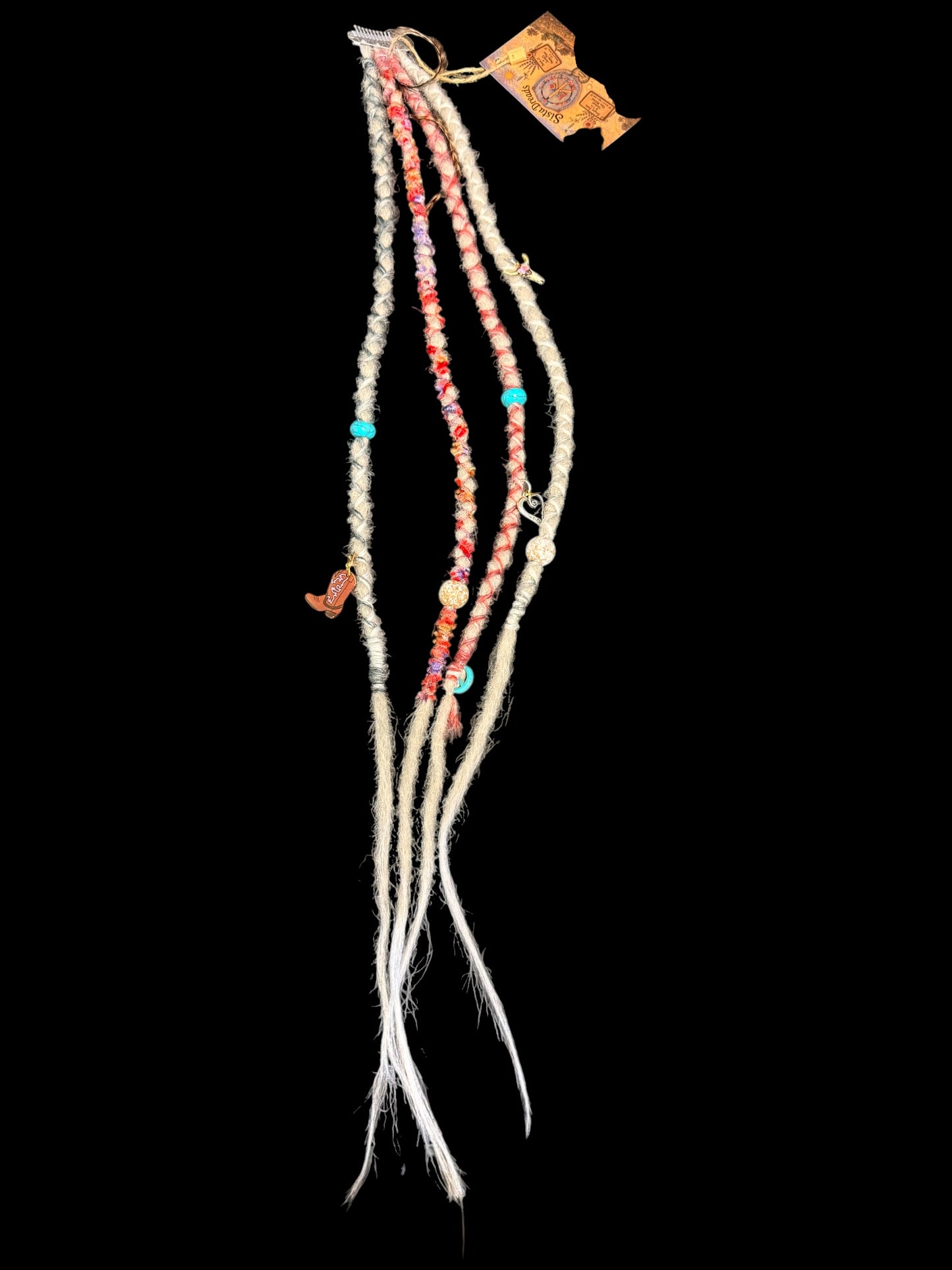 Handcrafted Clip-In Dreads