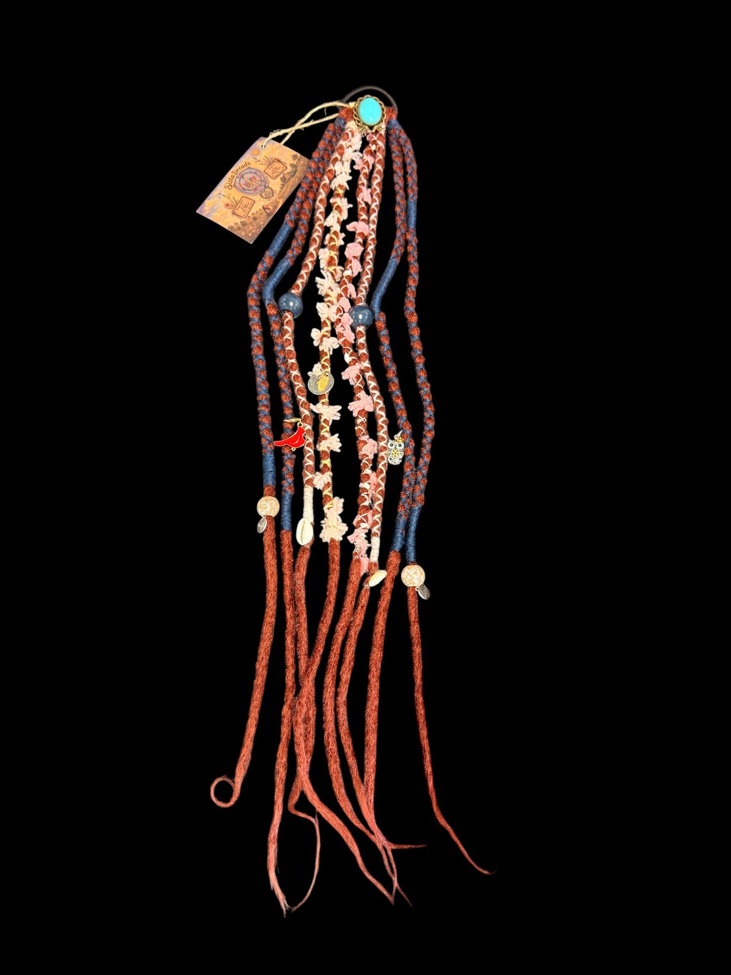 Sista Dreads W/Ponytail holders
