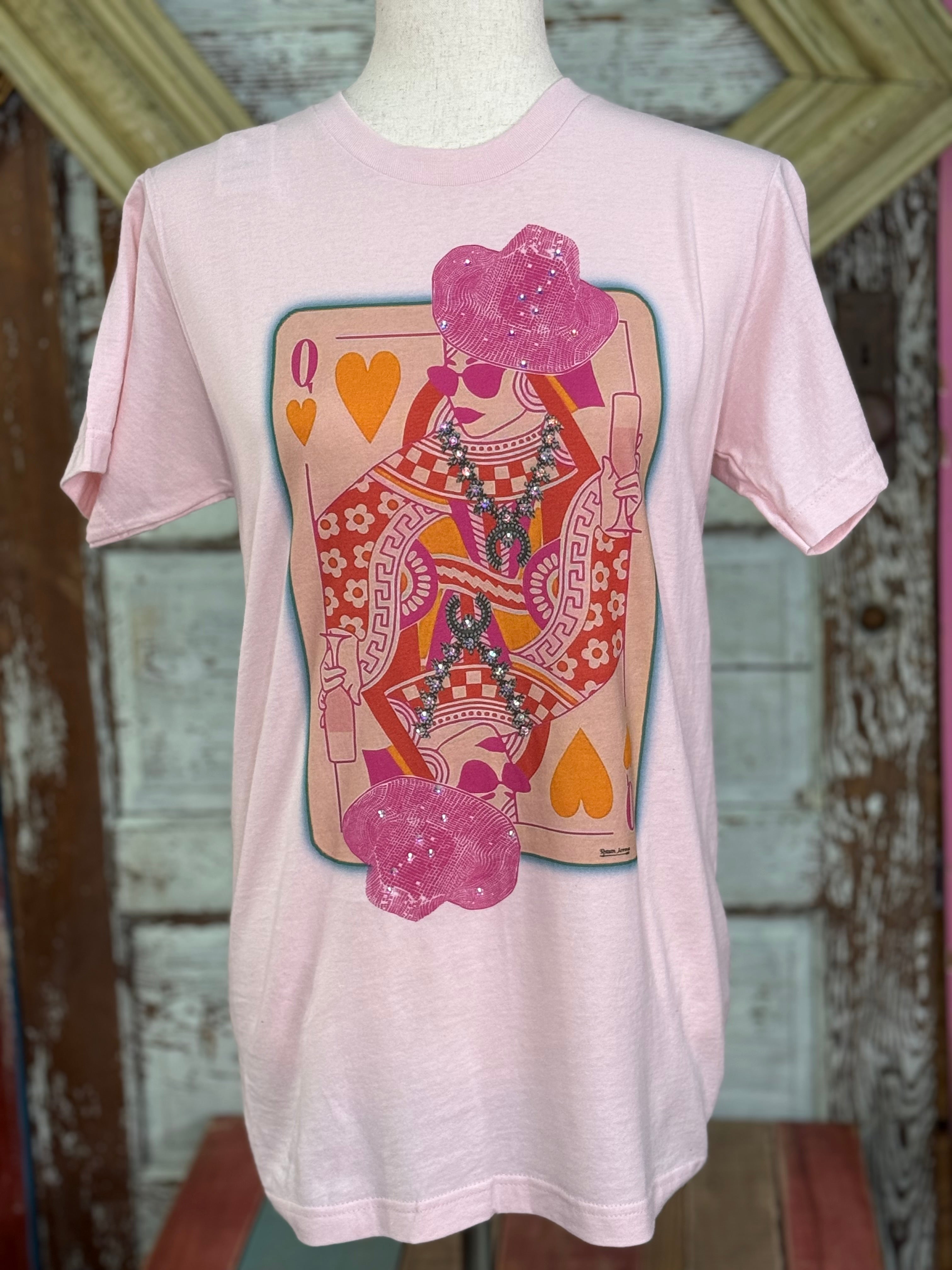 Queen Of Hearts Graphic Tee