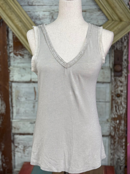 Made In Italy Sequin Tank