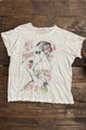 Art Is Freedom tee - back with inspirational text