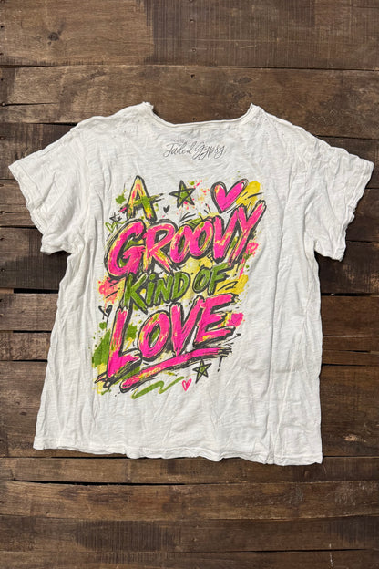 House of Jaded Gypsy Worn and Weathered Tee - Tigers Love