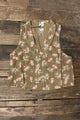 Pre-Order SpellBound Vest- chocolate Floral