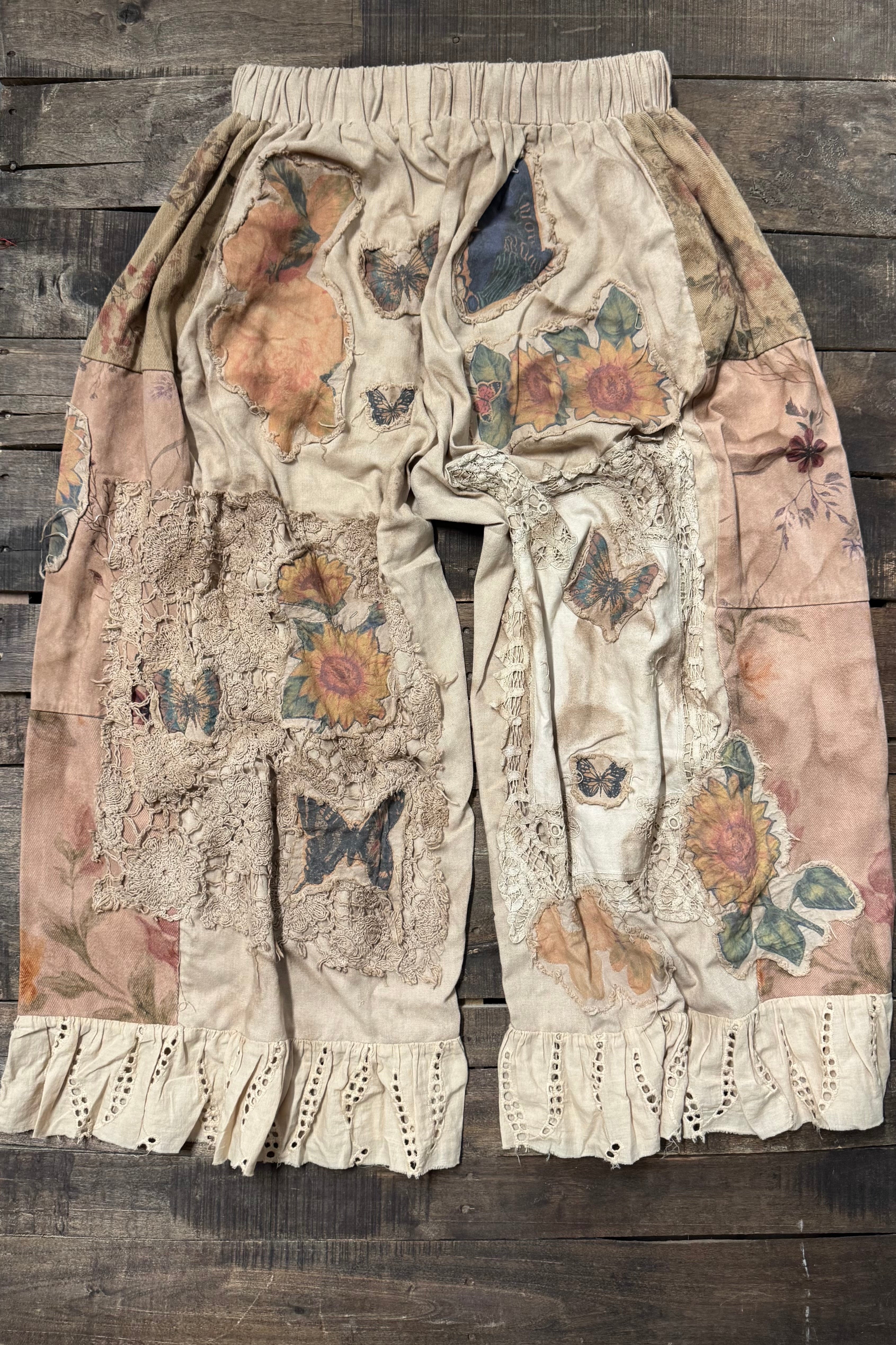 House of Jaded Gypsy Floral Meadows Pants