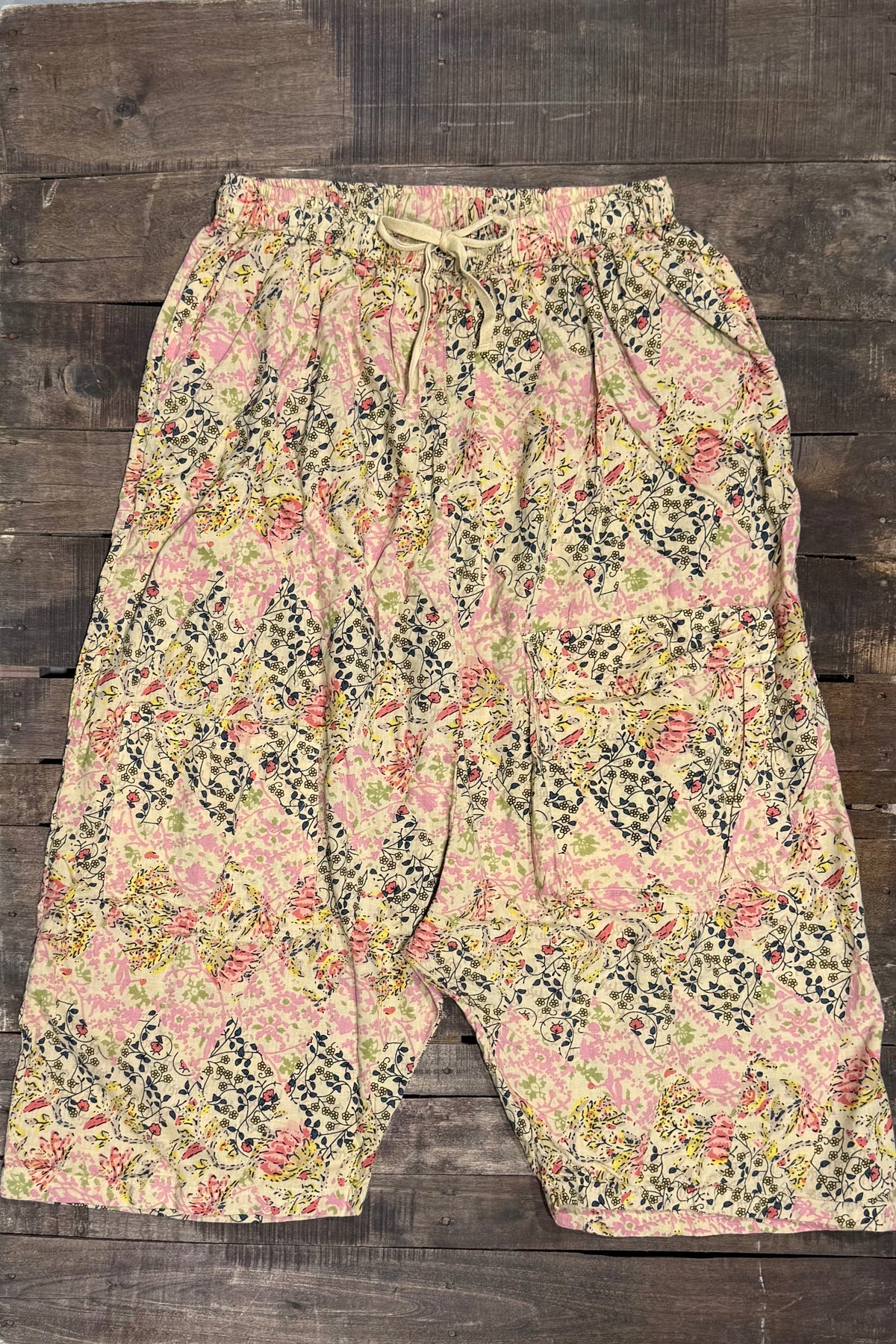 Jaded Gypsy Sagebush Sky Harem Pants -Tan