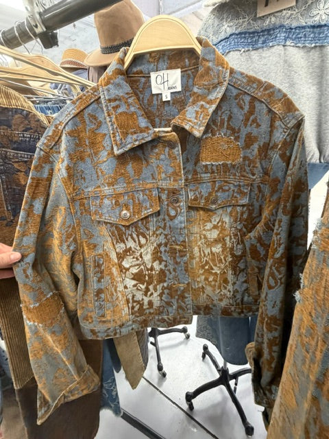 Pre-Order Oli & Hali Brown Denim Jacket #EJ31035