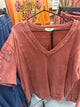 Pre-Order JHer Bow Sleeve Top #HT7250