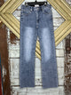 Special A Skinny Bootcut With raw edges jeans