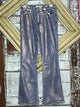 Silver Blue Shimmer Bootcut Pant