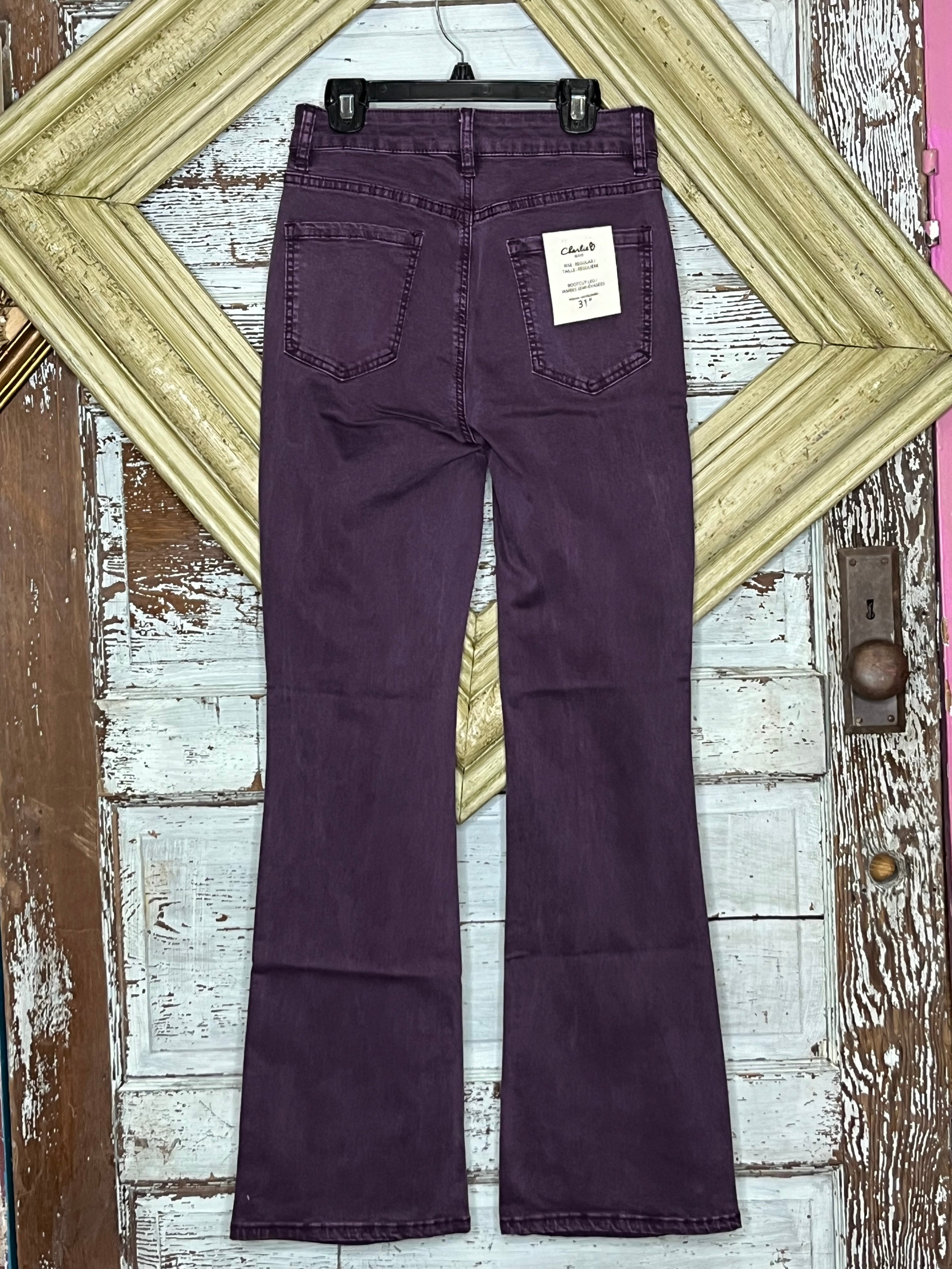 Plum Bootcut Pant