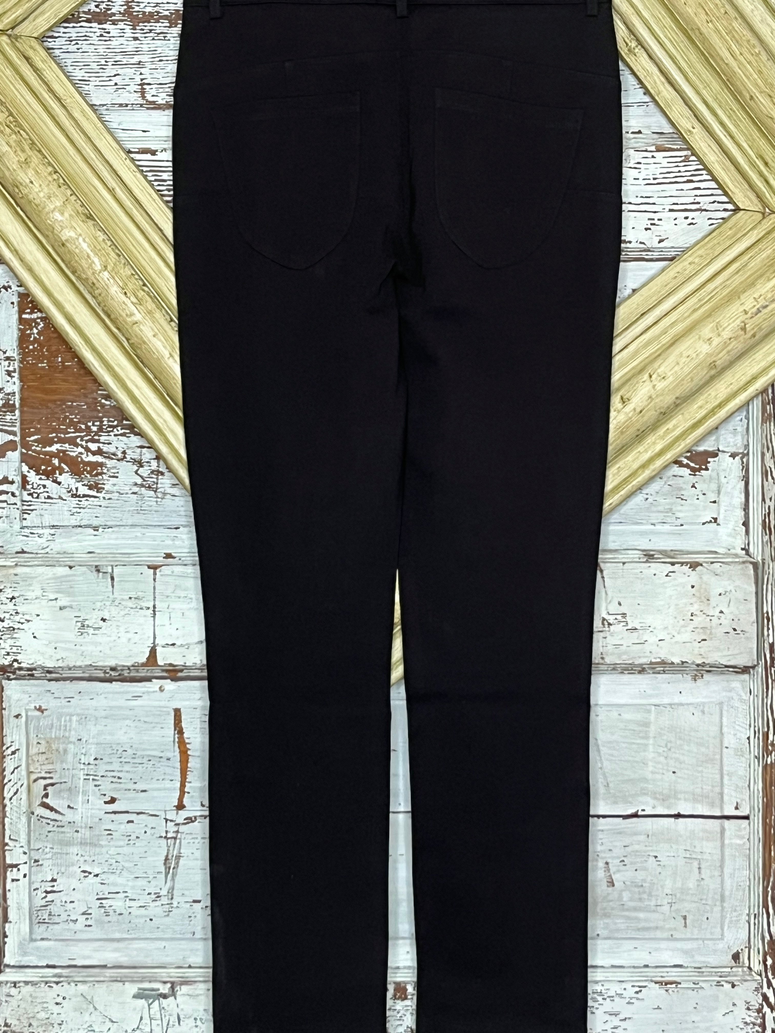 Black pants with Pockets & Pleather