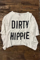 Jaded Gypsy Be Free Dirty Hippie Top-parchment