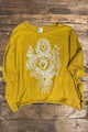 Jaded Gypsy be free top- Full of love mustard