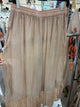 Paper Lace PL-R465P pink wide leg lace hem pants