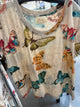 Paper Lace PLC-178T cream ivory colorful butterfly tee