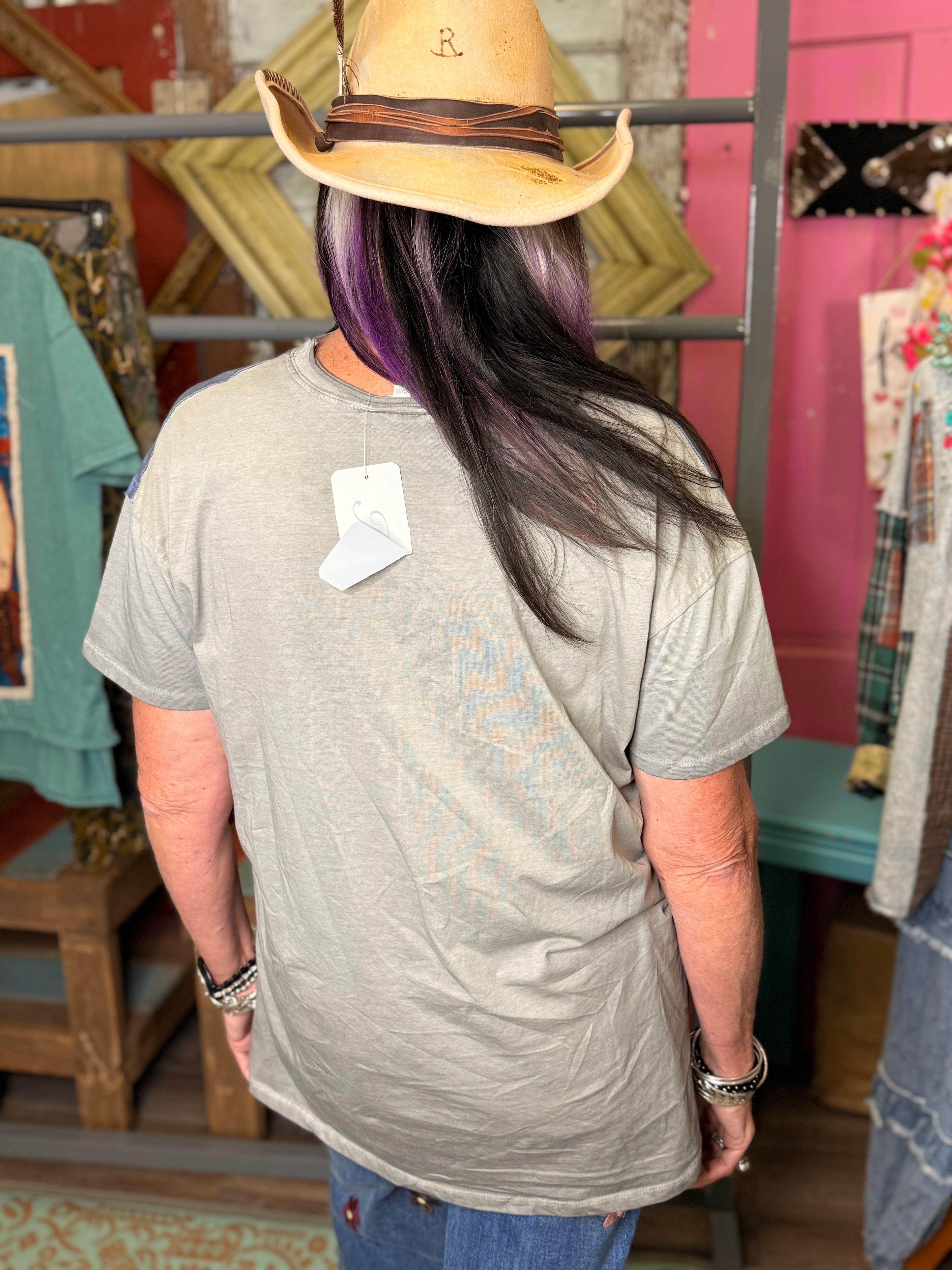 I Love Linen Tribal Roots Tee