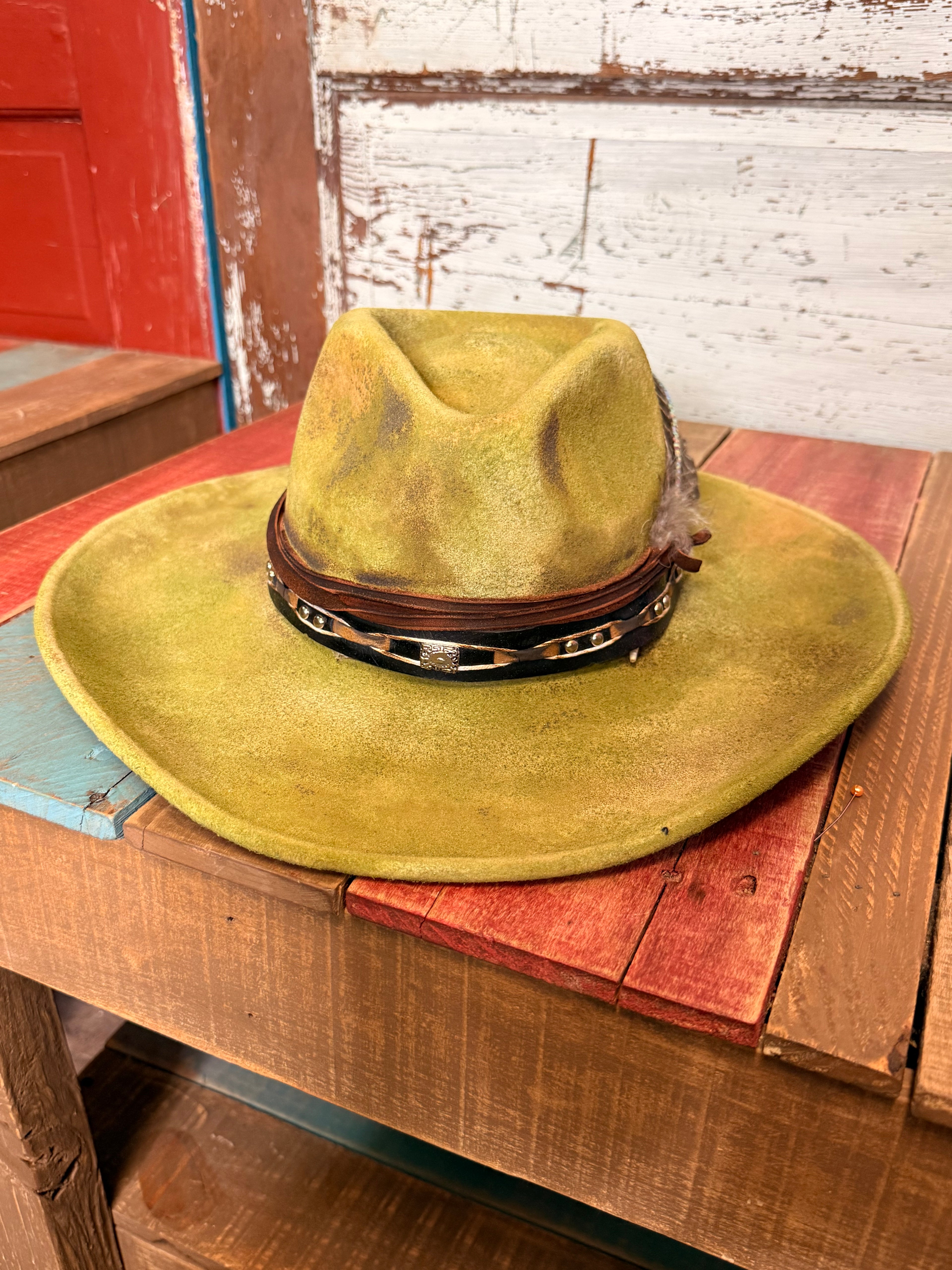 A Rare Bird Green Hat