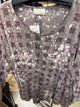 Paper Lace pink splatter print top PL-G635T