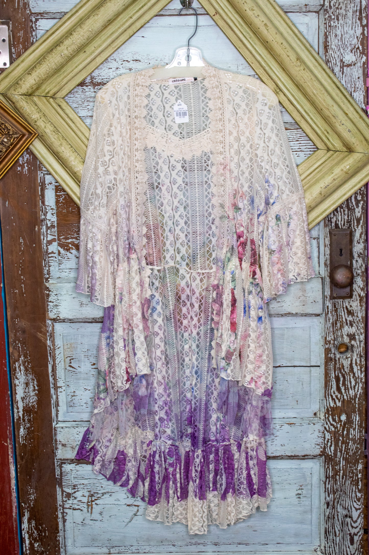 All Lace High Low Cardigan