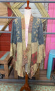 Young Treads Western Boho Chic Motif Emborided graval Denim Jacket