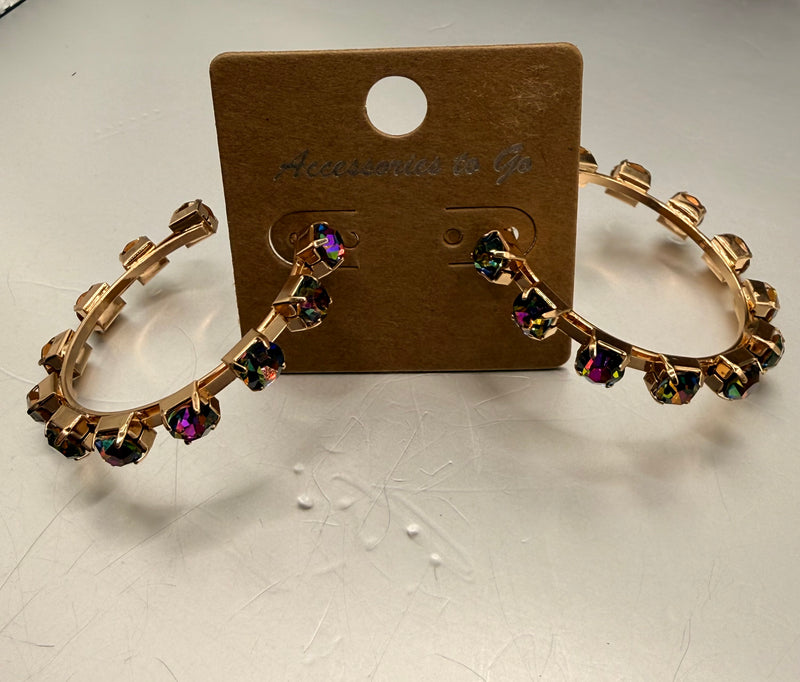 Alice Half Hoop Ears with Studs