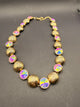 Alice Gold Crystal Necklace