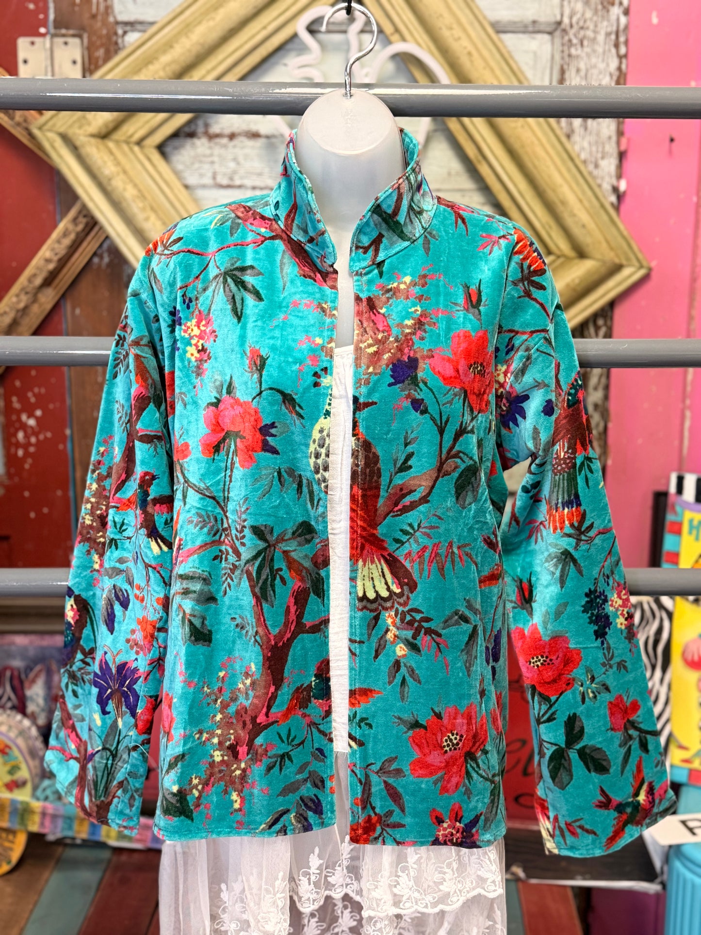 Felecia Bella Velvet Short Jackets