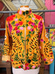 Felecia Bella Velvet tiger Emboridery Short jacket