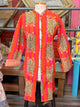 Felecia Bella Quilted button front reversable long  Jacket