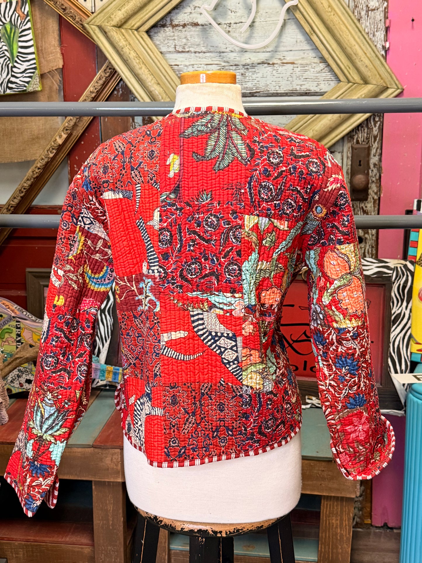 Felecia Bella Quilted Short reversable Jacket