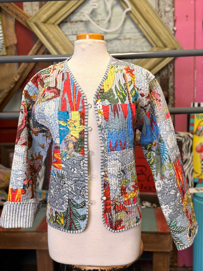 Felecia Bella Quilted Short reversable Jacket