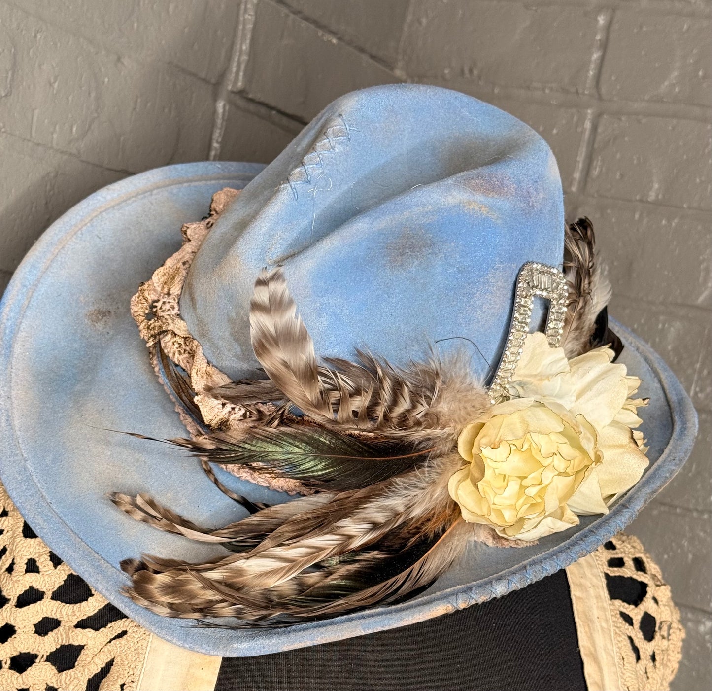 A Rare Bird Blue Hat