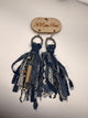 A Rare Bird Denim Fringe Earrings