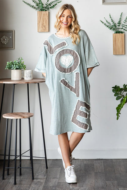 WASHED LOVE DRESS