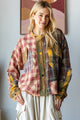 WASHED PATCHWORK JACKET