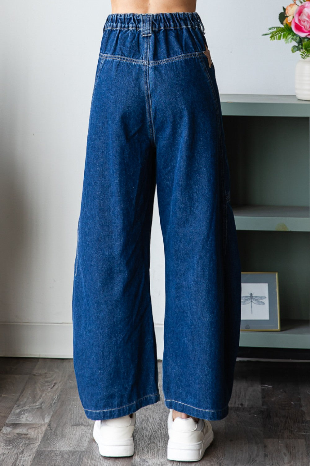 OLI AND HALI  TWO TONE WASHED JEANS