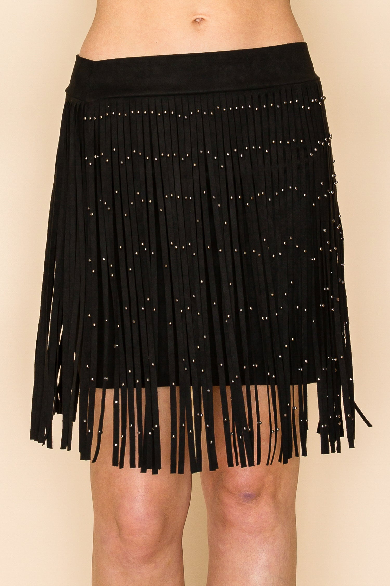 Vocal Stone Suede Skirt