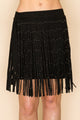 Vocal Stone Suede Skirt