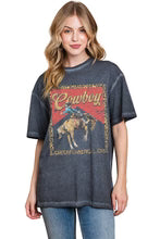 Zutter Western Cowboy Leopard Tee