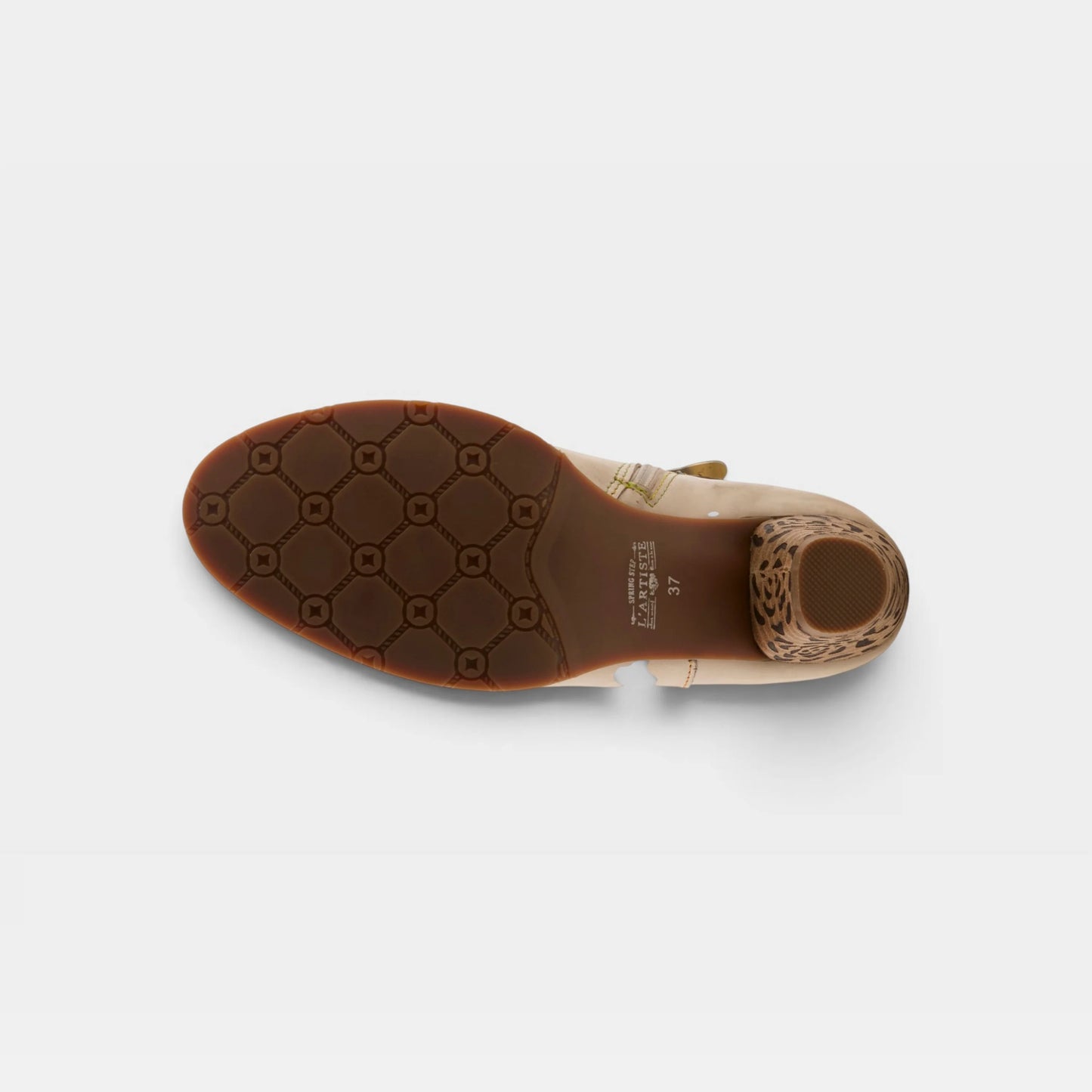 L'Artiste Kissofarose ankle boot sole view