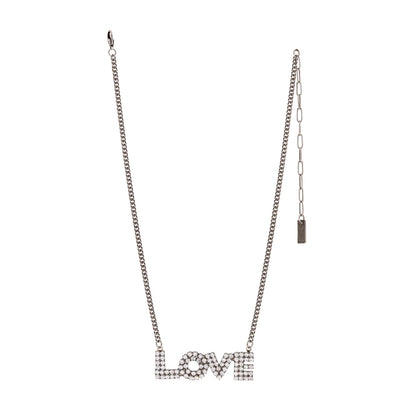 Tova Love Necklace with Swarovski Crystals