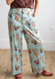 Turquoise Haven Teal Howdy Pants