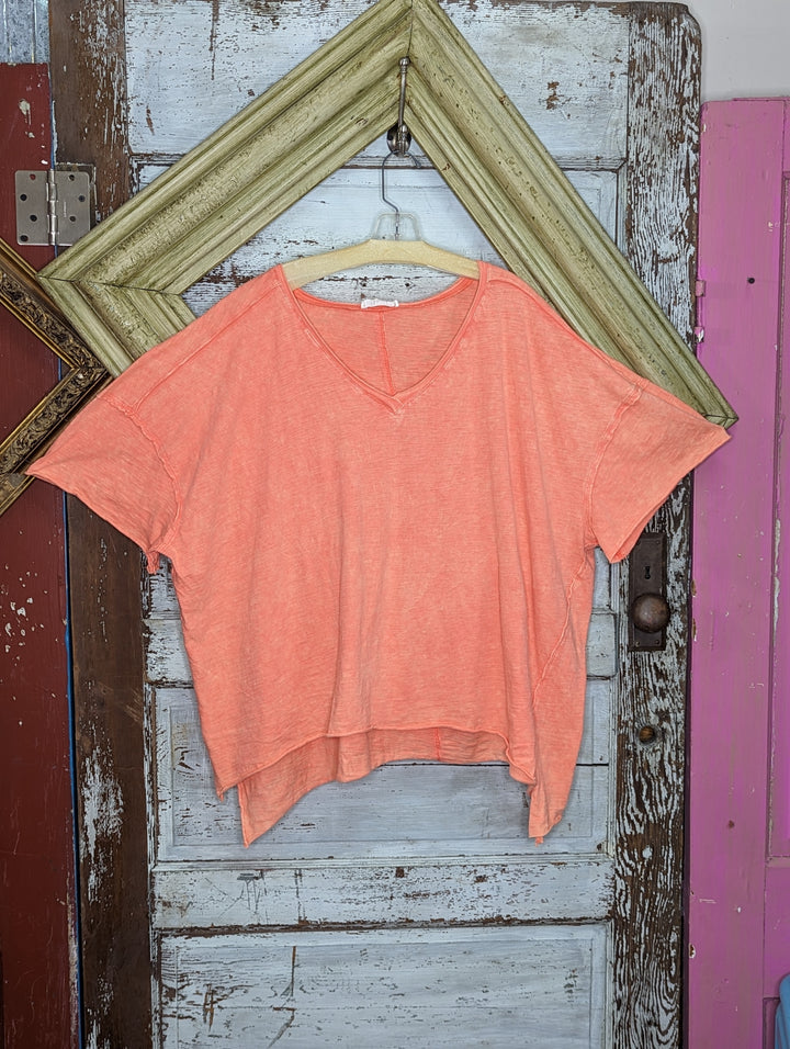 Mineral Washed Boxy Tee