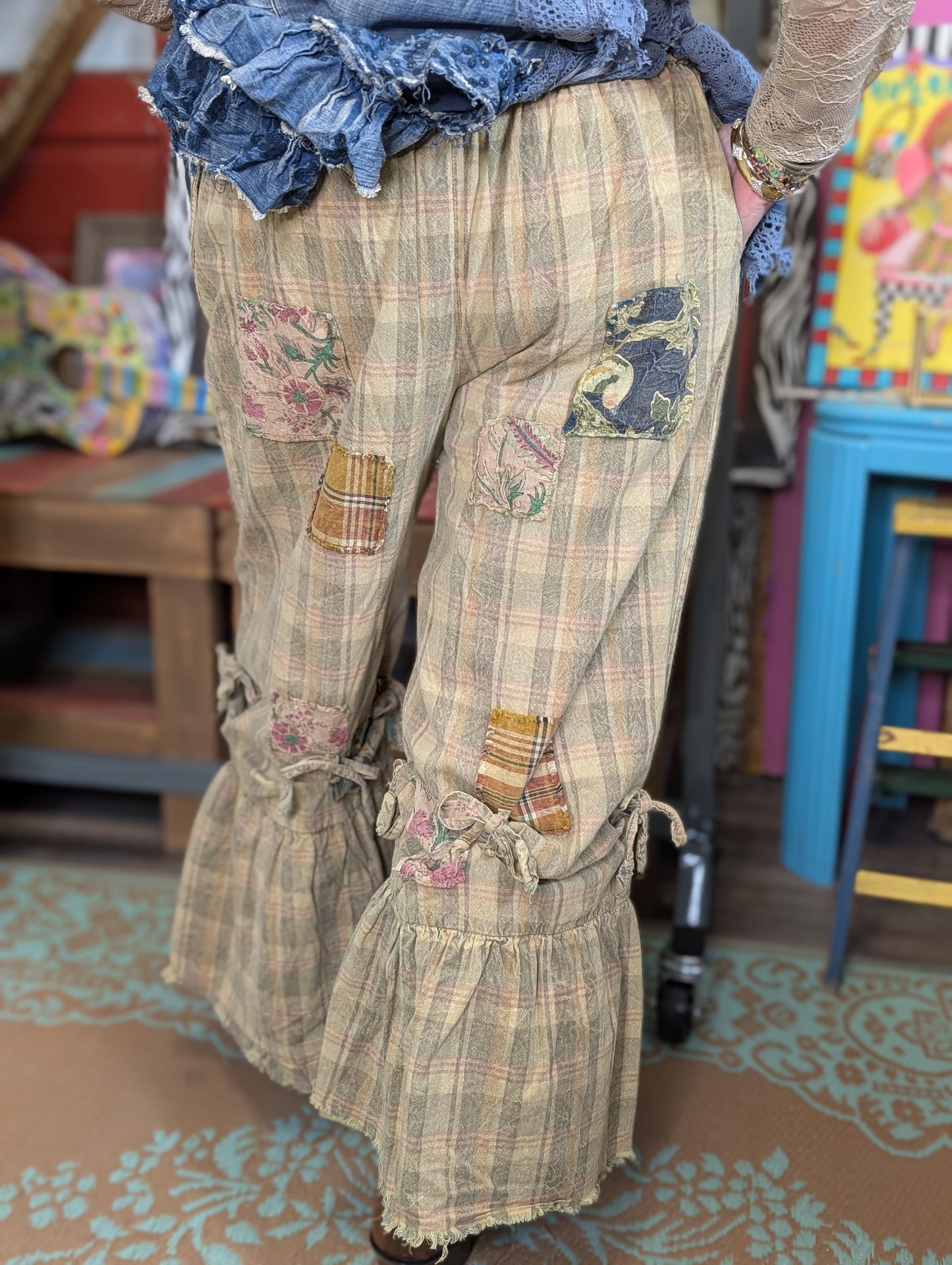 Rare Bird Strawberry Pants