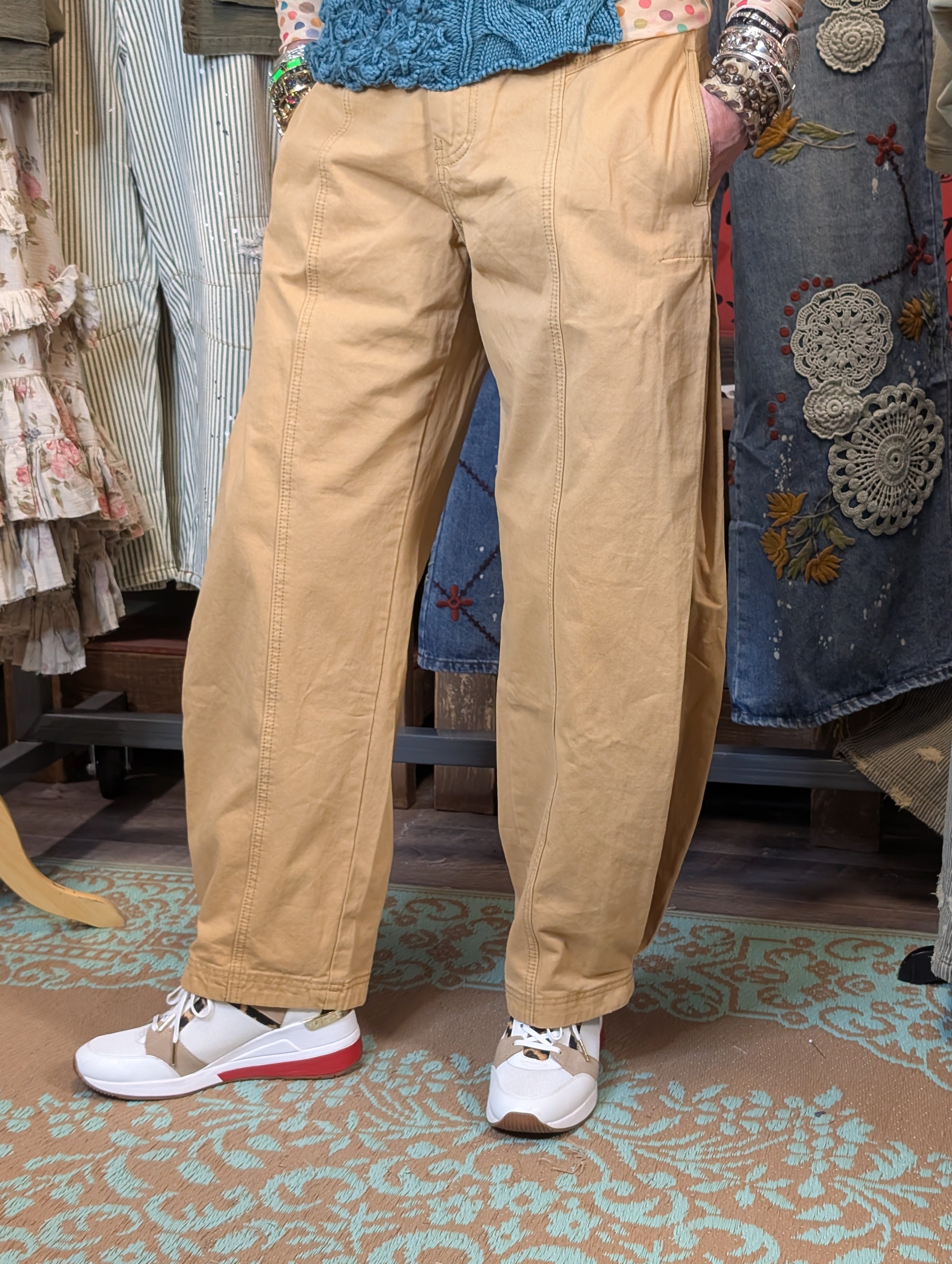 Oli And Hali Barrel Pants