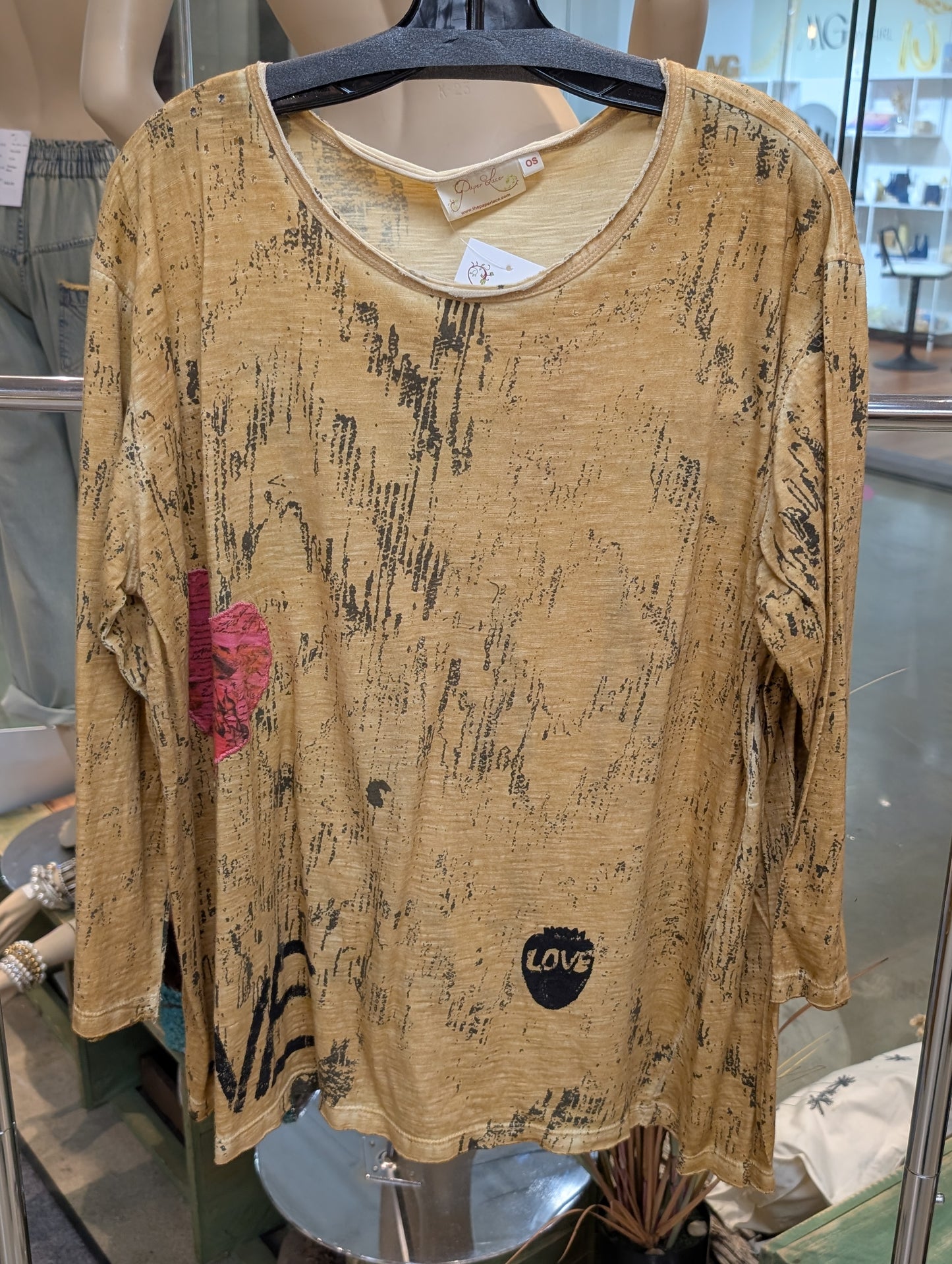 Paper Lace PL-G615T Mustard