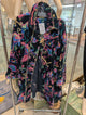 Pre-Order Paper Lace Black Print Coat PLG-676S