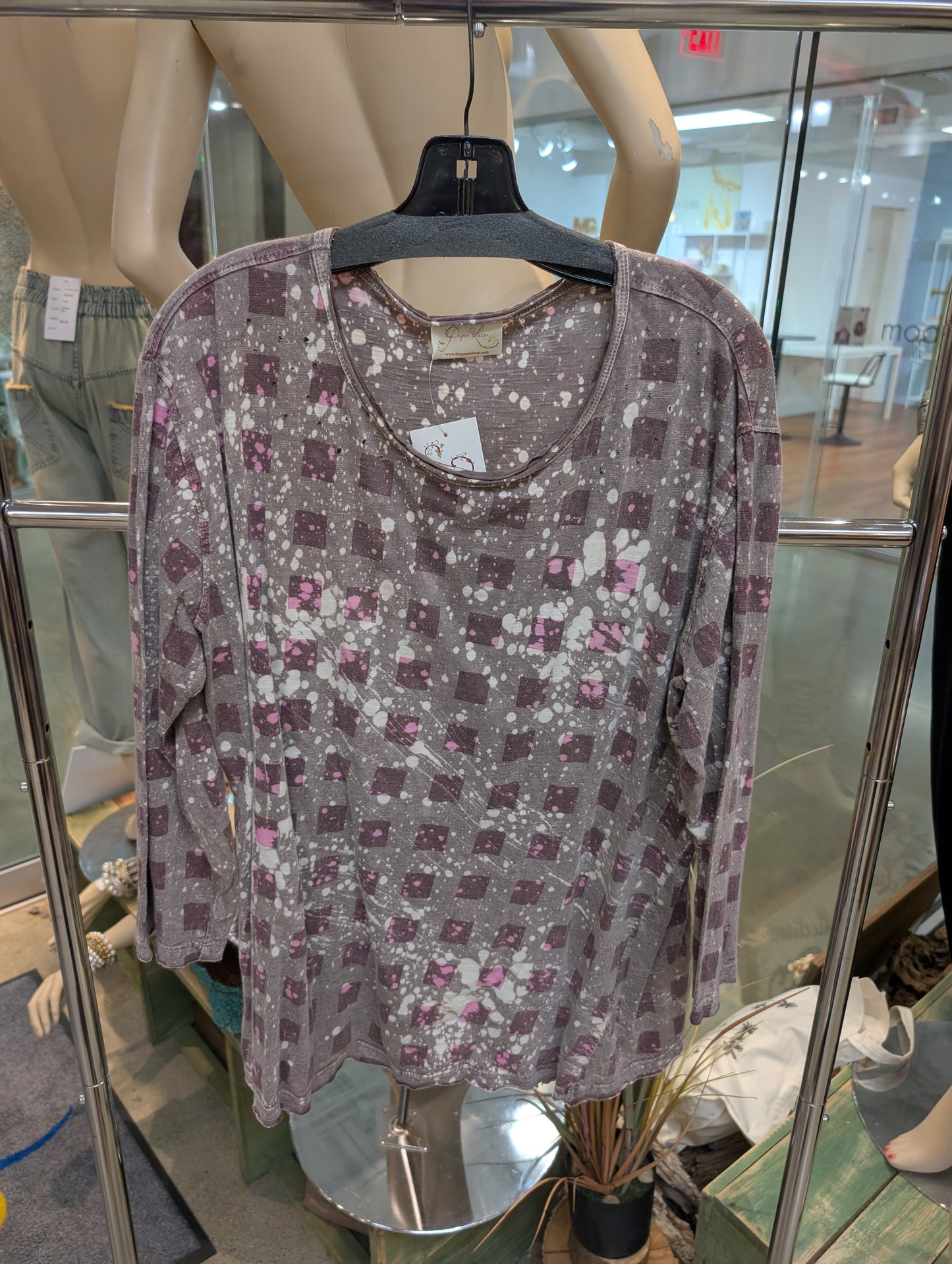 Pre-Order Paper Lace Top PL-G635T